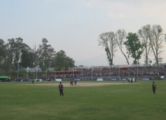 कीर्तिपुरस्थित त्रिभुवन विश्वविद्यालय अन्तर्राष्ट्रिय क्रिकेट मैदान, फाइल तस्बिर